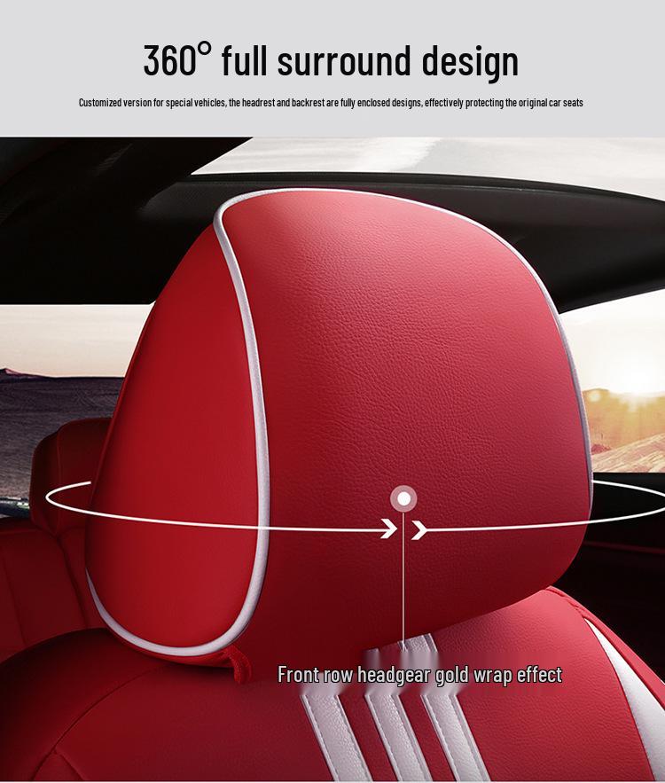 Universal Full Coverage Car Seat Covers - Breathable, Fits All Models, Four-Season Use