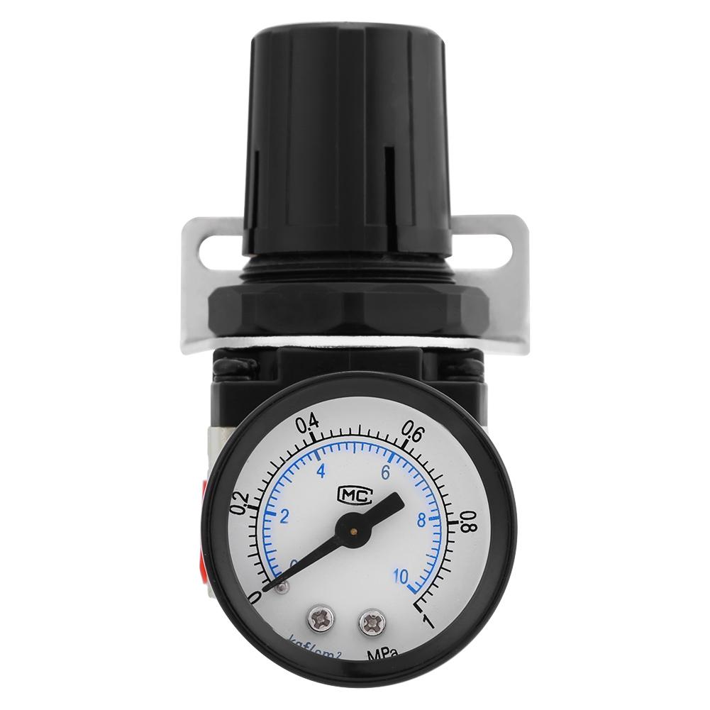 AR2000 02 G1 4 Air Source Gas Treatment Unit Filter Pressure Regulator With Gauge