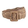 Hand-woven Non-hole Women's Wide Belt with Casual Dress with Belt Decorative Women's Waist Seal