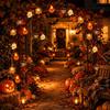 Xiaomi 1PC 10/20LED Halloween String Lights Pumpkin Ghost Spider Web Cat Atmosphere Lights Ideal for Indoor Outdoor Window Porch Decor