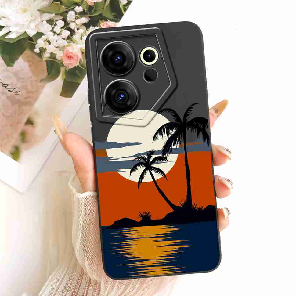 For Tecno Camon 20 Premier 5G Case CK9n Silicone Back Cover For Camon 20Premier 5G Simple Colorful Printing Phone Cases Fundas