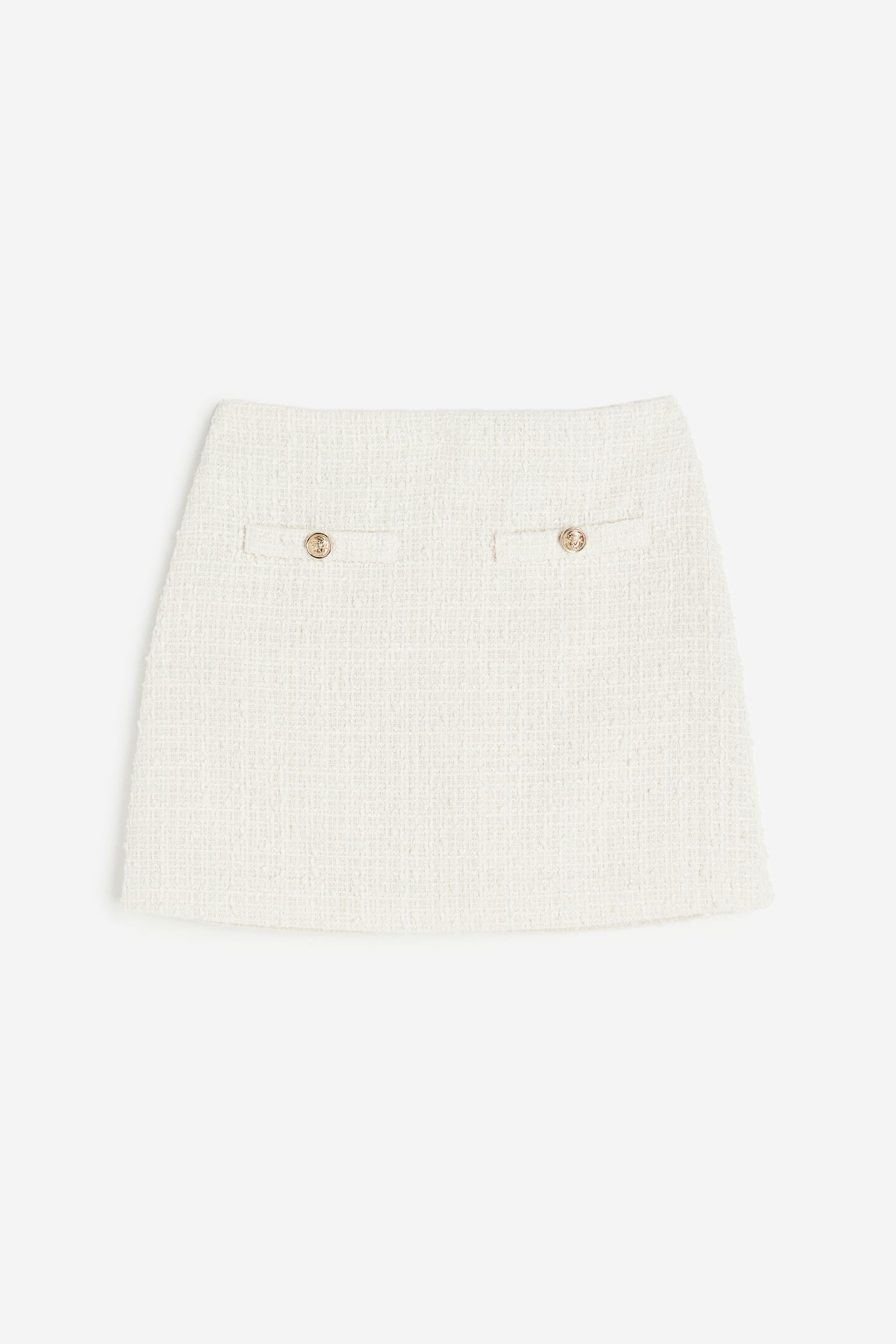 

Boucle mini skirt