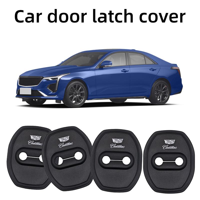 4 Stück Autotürschloss-Puffer Silikon-Gummi-Pad Zubehör Aufkleber für Cadillac Escalade DTS SRX XT5 XTS ATS BLS CT4 CTS SLR SLS