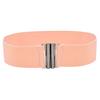 Fashion Lady Wide Belts Women Wide Elastic Belt Buckle Waist Dress Stretch