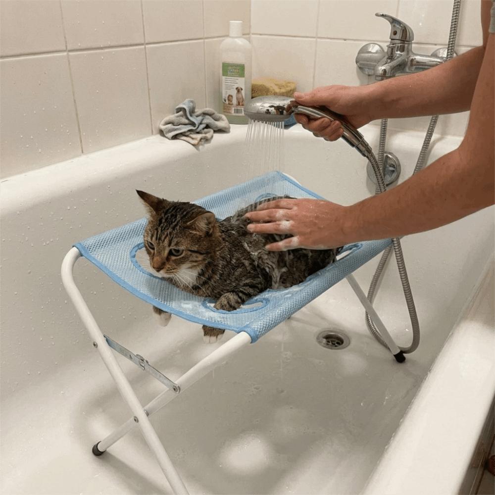 Adjustable Pet Grooming Hammock Mesh Dog Nail Trimming Holder For Dogs and Cats