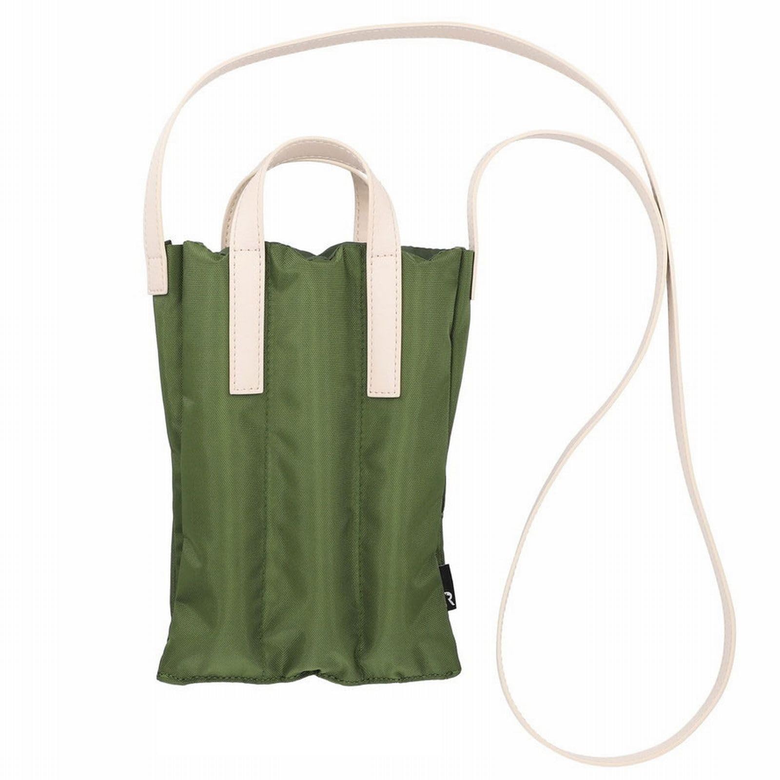 [ROOTOTE] 0663 Мини-сумка-тоут с плечевым ремнем, Малыш Кенгуру, BR, 3D Пуховик