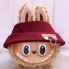 Doll Hat for Dollhouse Miniature 37cm Labubu Color Match Hat Kawaii Cute Doll Accessories Kids Girls Toys
