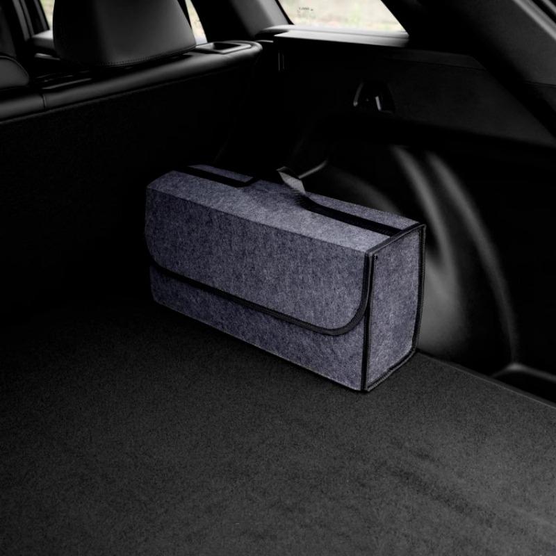 Multifunctional Folding Storage Bag, Car Trunk Felt Cloth Folding Organizer Car Interior Accessory for SUVs, Sedans, and Trucks