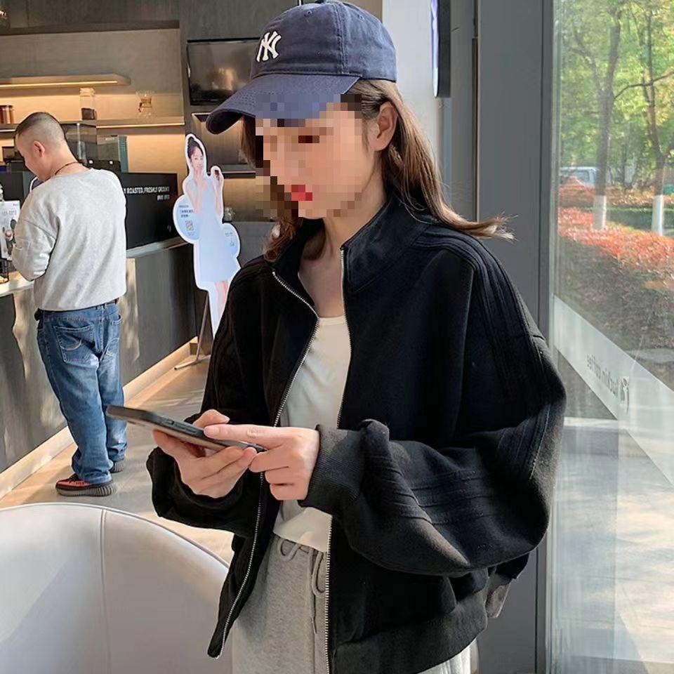 Women's Oversized Stand-Up Collar Jacket: Autumn-Winter Casual Short Hoodie (2025 New Style)