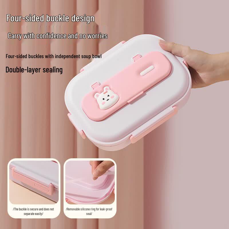 Boîte à lunch Bento compartimentée ZISIZ pour enfants