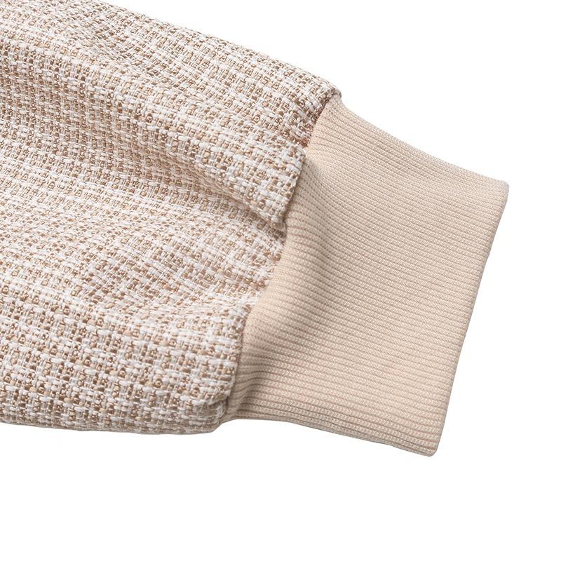 YYFS Women's Fashion Casual Plaid Print Autumn Winter Long Sleeve Jackets & Coats