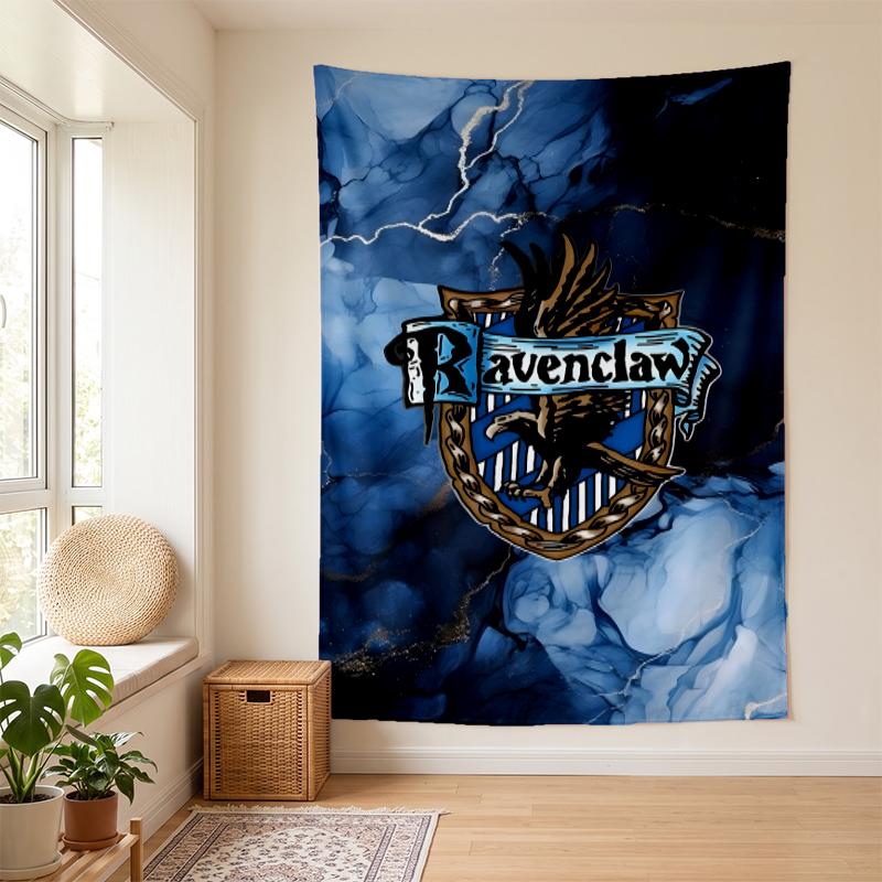 Ravenclaw (5) Duvar Kilim Yatak Odası Oturma Odası Yurt İçin Şık Duvar Dekoru Aile ve Arkadaşlar İçin Güzel Hediye
