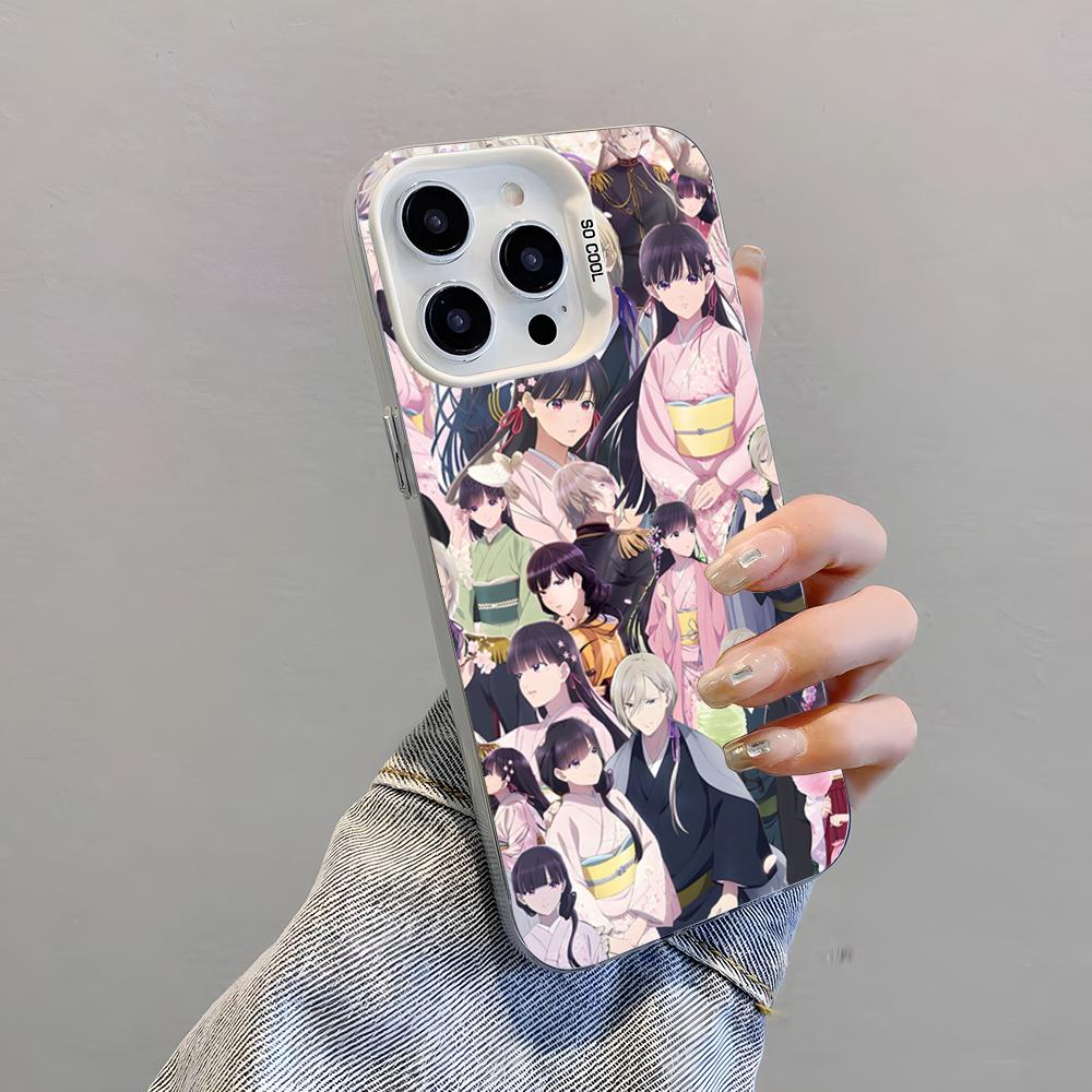 Custodia per Telefono Anime My Happy Marriage Per IPhone 17 Pro Max 15 Pro 16 14 Plus 12 13 Mini 11 Pro Cover Colorata Antiurto