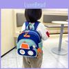 Kids Preschool Backpack With Excavator Print And Ventilated Nylon For Little Students