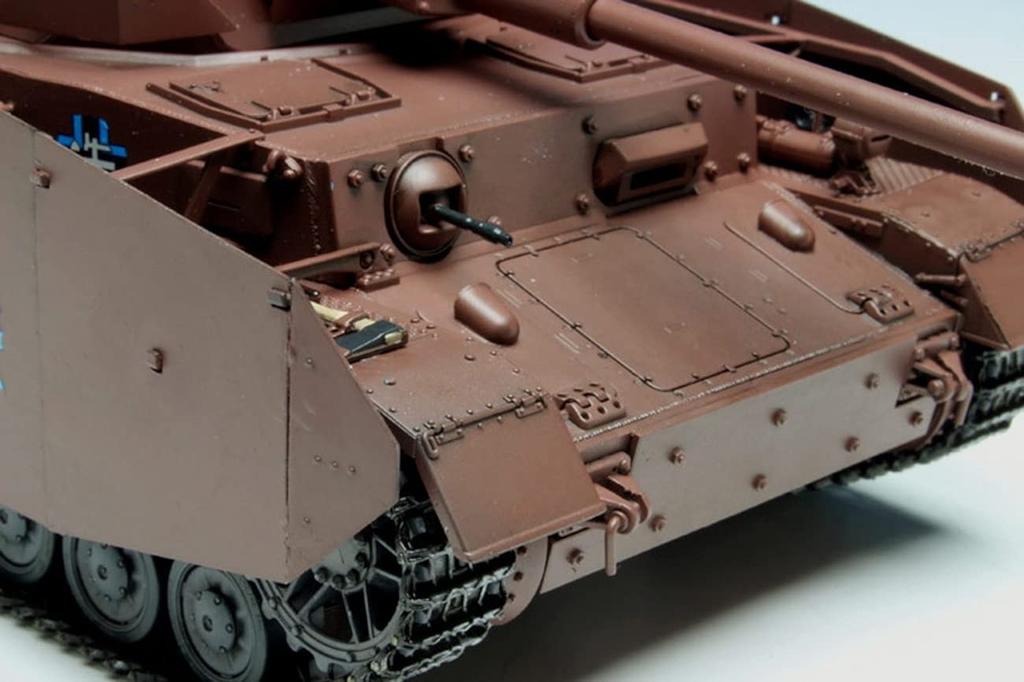 Platts Girls Panzer Panzer IV D Type Modified Type Ankou Team Movie & 1/35 (H Specification) Version!