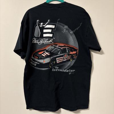 T-shirt Vintage Winner's Circle Dale Earnhardt Noir Large Coton, T-shirt Unisexe NASCAR