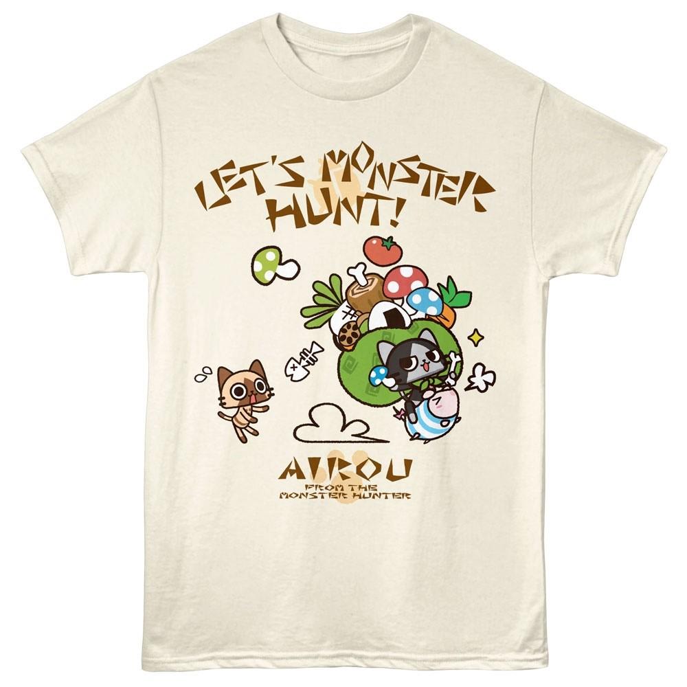 Airou From Monster Hunter Men T Shirt M