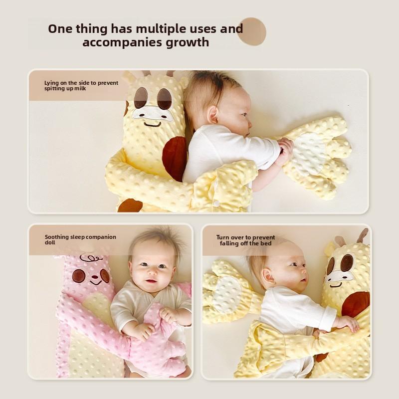 Toddler Shape Giraffe Sleep Soothing Hand Palm Toy Leep Aid Companion Dolls