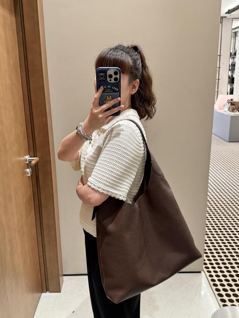 Koujia Genuine Leather Retro Shoulder Bag