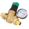 Vann trykkregulator Messing Nøyaktig Multifunksjonell   Filter Vann trykkregulator med