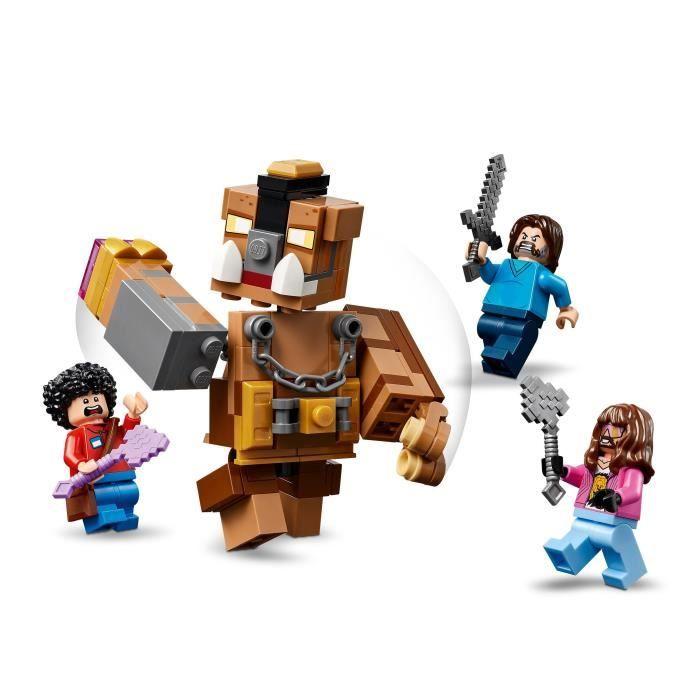 LEGO Minecraft 21272 Le Ring du Manoir des Bois - Jeu de construction garçon dès 10 ans