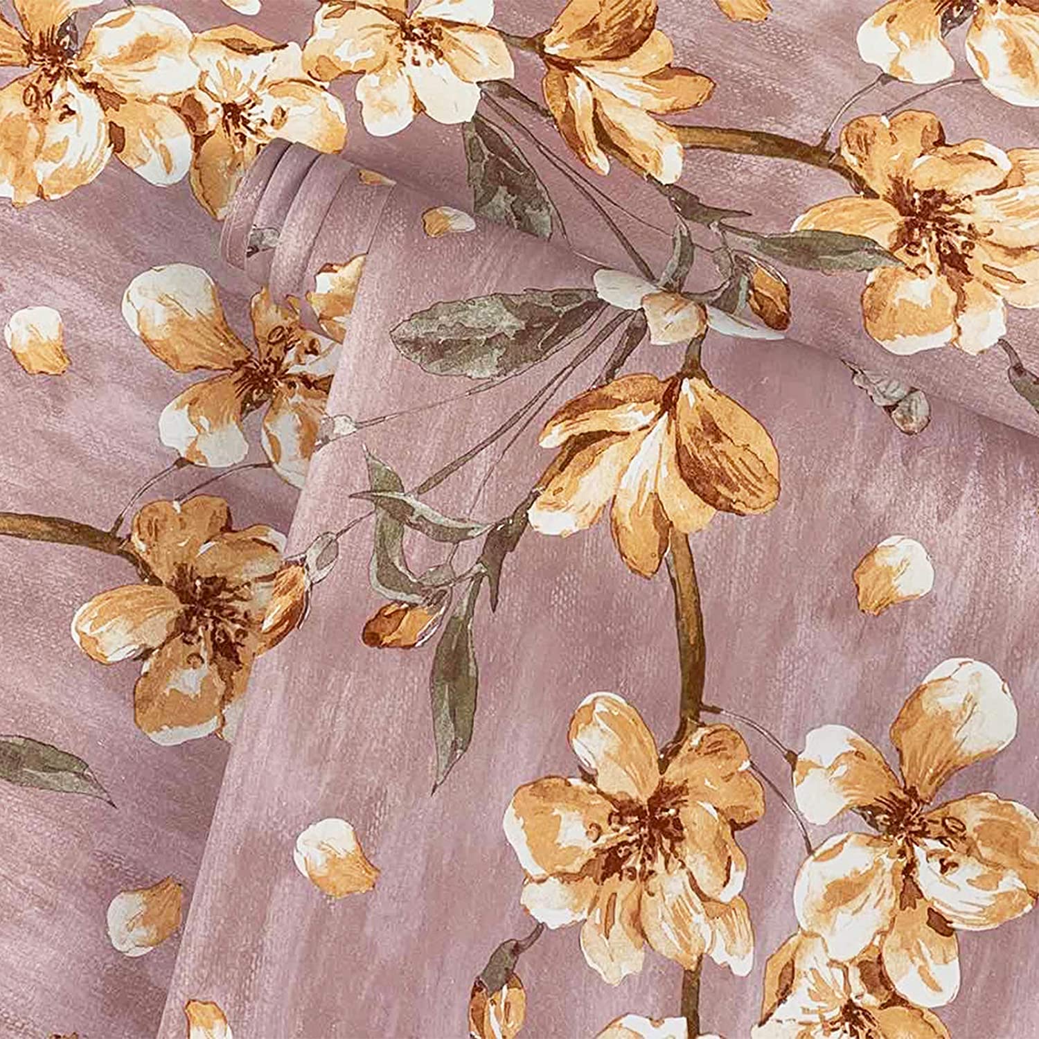 

Цветочные обои самоклеящиеся Слива Съемные обои Кухонная полка Подкладка для ящика Рулон настенного покрытия 1mx45cm