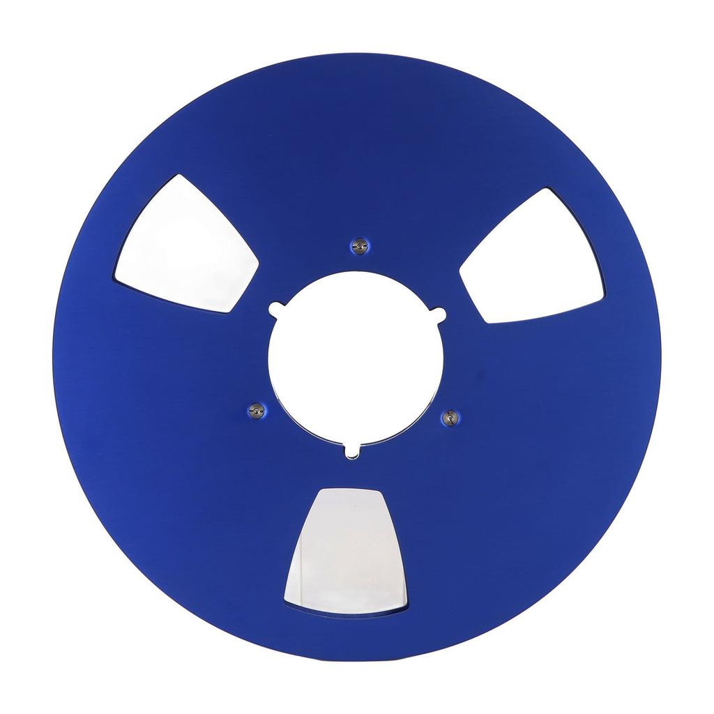 1/4 10.5 Inch Empty Tape Reel Universal 3 Holes Aluminum Alloy Takeup Reel for NAB Reel To Reel Tape