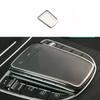 Chrome Silver CD Switch Frame Cover Middle Console -21 For Benz C-Class W205