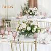 8 Pcs Thickened Table Cover Simple Style Pure Color Round Shape Anti-Slip Easy Care Stain-proof Waterproof Table Protection Banquets Party Decoration