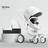 Starbaoqi Spine-Support Eggshell Baby Stroller: Foldable, Two-Way, High-View, Sit-Lie Design
