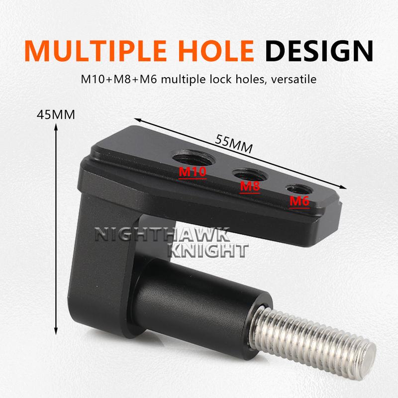 For BMW K1600GT K1600B K1600GTL R1250RT 1250 RT Motorcycle Driving Recorder Bracket Navigation Ball Head Extension Rod GPS Mount