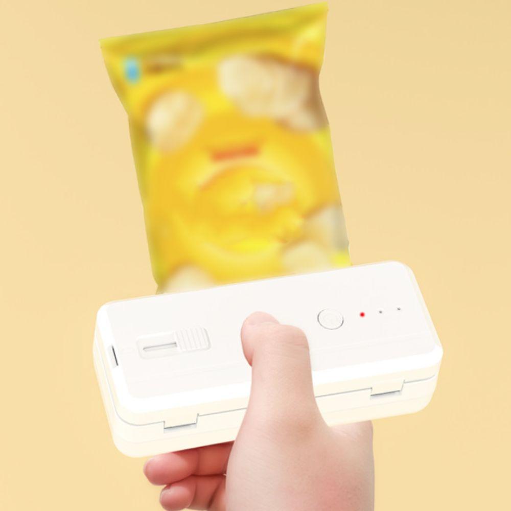 Magnetic Food Packaging Bag Sealer Mini Freshness Sealing Machine Snack Bag Sealing Machine Cookie