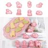 8 Pieces Cookie Cutters Sheep Shaped Biscuit Mold Kitchen Tools Plastic Material
