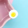 5Pcs Simulation Miniature Fried Eggs Shape Resin Food Poached Egg Accessories for Kids