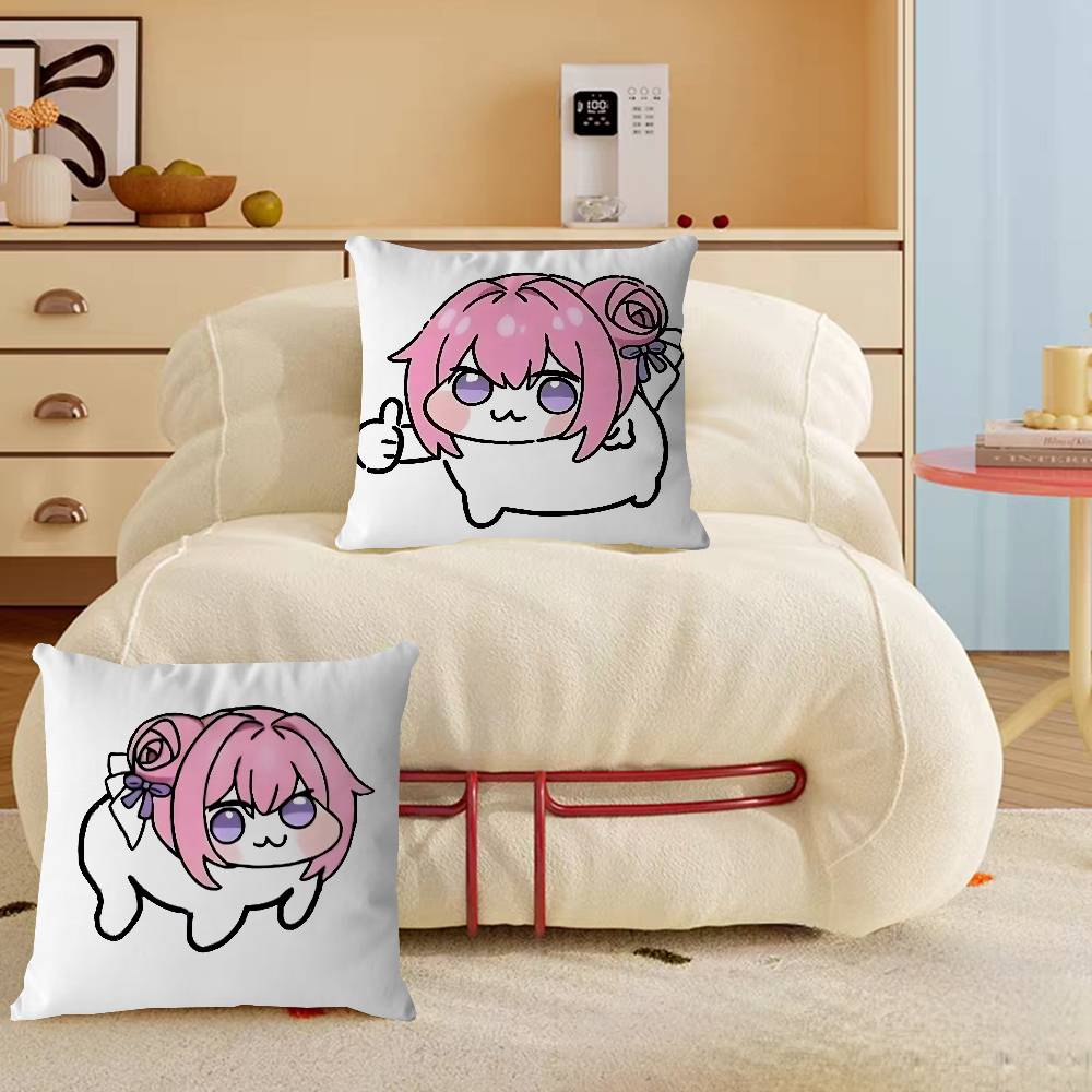Anime Doro Pillowcase Toon Gift Cushion Cover Bedroom Home Sofa Chair Seat Decor Pillow Case