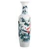 Hand-Painted Ceramic Floor Vase