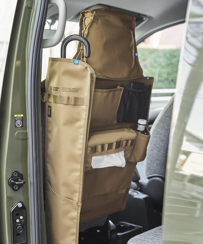 GORDON MILLER Car Cordura Zadní kapsa sedadla Coyote Béžová 1646559