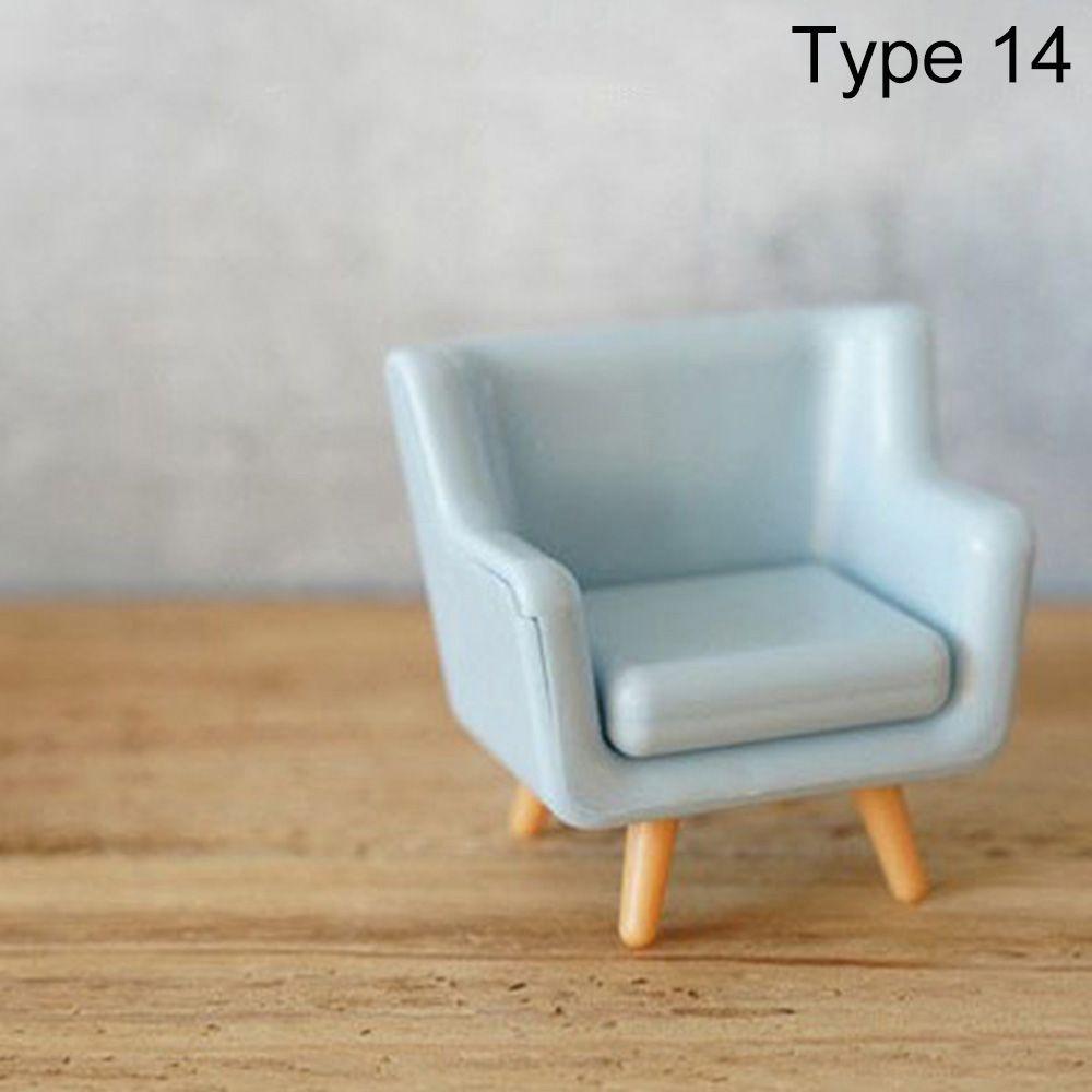 Dolls Accessories Mini Furnishing Dollhouse Miniature Furniture Sofa Bed Wardrobe TV Cabinet