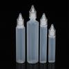 10/15/30/50ml 5Pcs Refillable Plastic Dropper Bottles Pen-Shape Containers for Ink, Essential Oils, and Pigments
