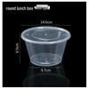 BOUSSAC Disposable Plastic Takeaway Food Containers