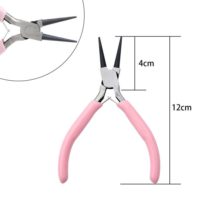 PINCE À BEC ROND 12CM 1PC