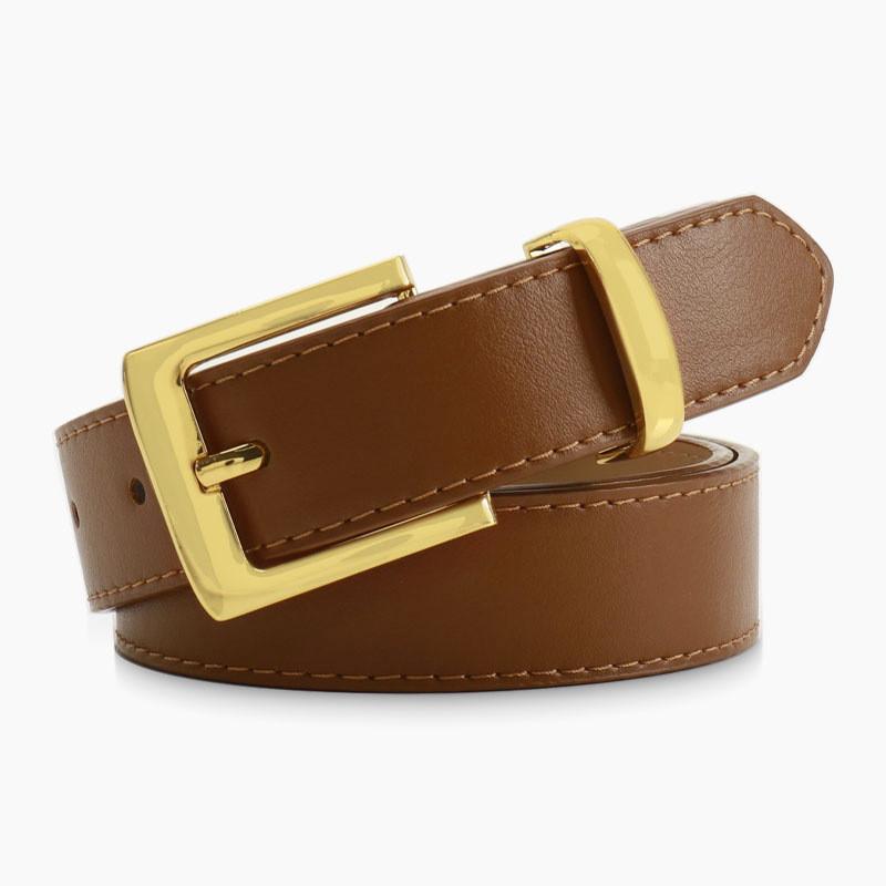 Elegant Alloy Buckle Belt For Womens Denim And Dressy Summer Style