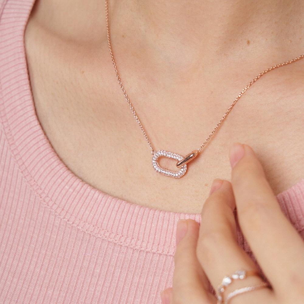 Monograph Natalie Necklace Mgnl0300 14K Gold Plated