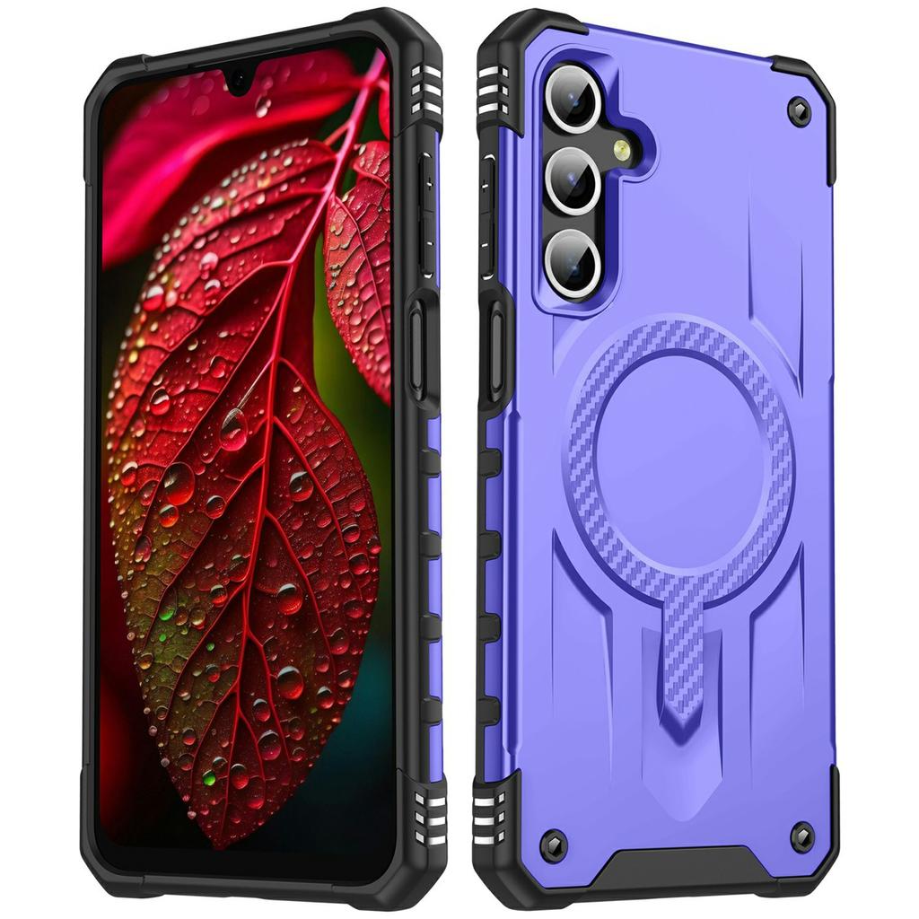 For Samsung Galaxy A15 5G/4G Case Compatible with MagSafe Four Corner Airbags PC+TPU Phone Cover