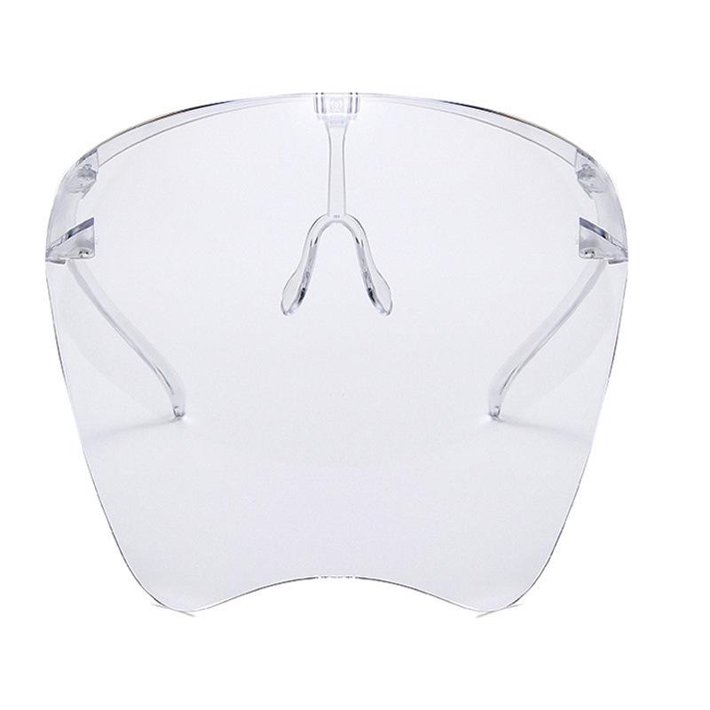 High-Definition Spherical Face Shield Goggles - Full Coverage and Anti-Droplet Protection for Men