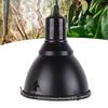 5.5in Reptile Lamp Fixture Uniform Heating Professional Shallow Dome Lamp Cap for Amphibians
