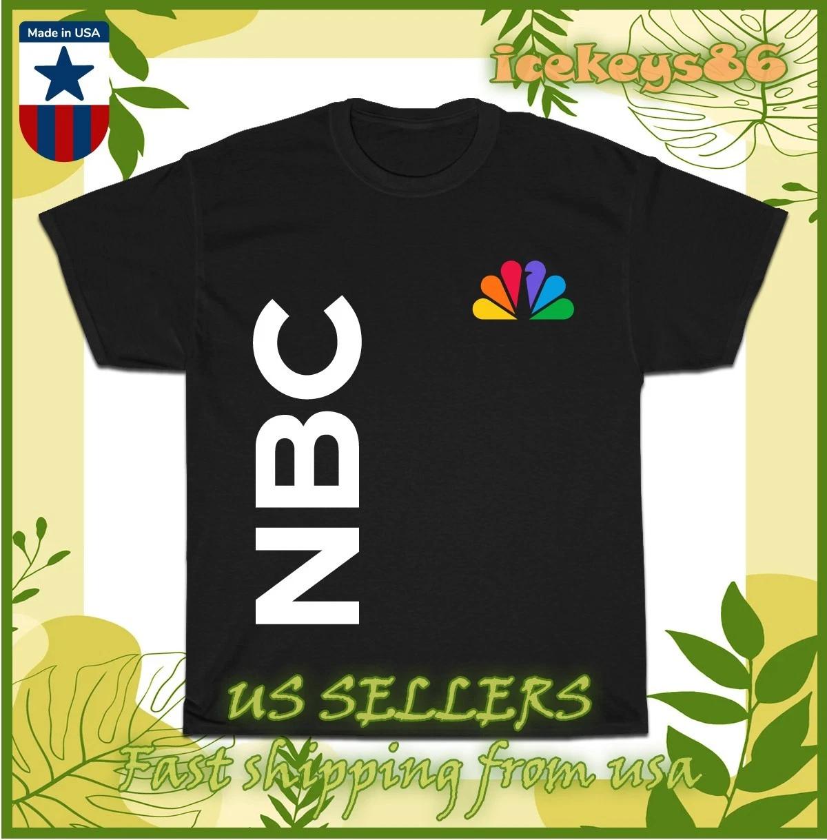 New NBC News Logo Men s T-shirt American Size T-shirt 4XL