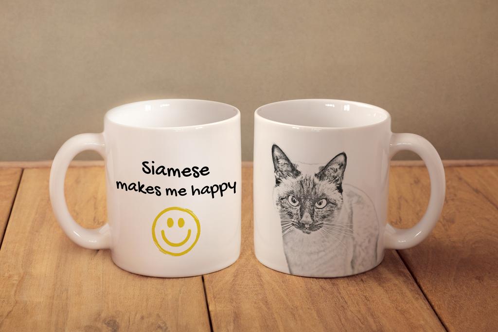 Siamese – Cat mug, cheerful mug for a dog lover | Art-Dog