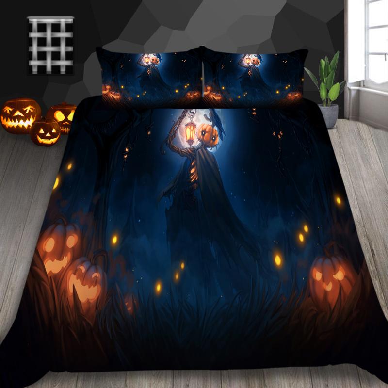Beding Set Halloween Home Textiles Unique Design Quilt Cover Teen Children King Size Bedding Soft Duvet Cover