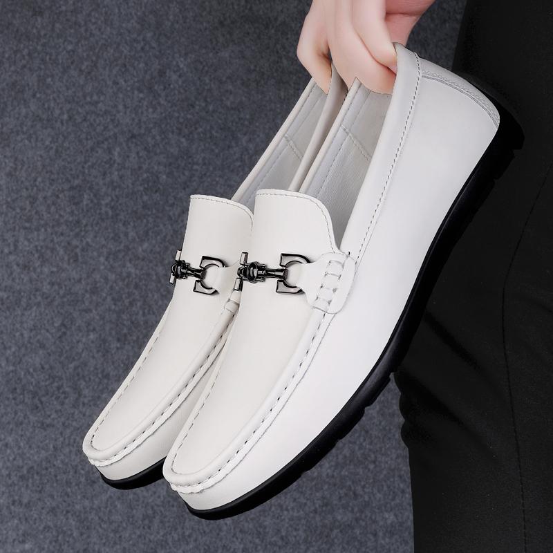 Высококачественная кожаная мужская повседневная обувь — фото 5